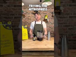 Trying The NitroPress #coldbrew #coffee #shorts