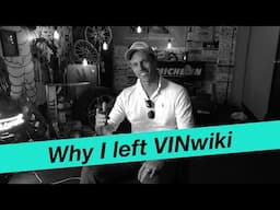 VINwiki- a Turning Point, Saving a Life and Career (some adult language)