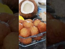 Do you like coconut? Try this coconut puff puff recipe