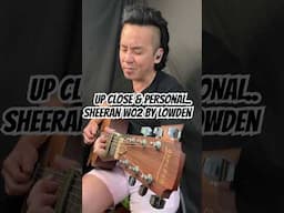 Capo playing on W02 Sheeran Guitar by Lowden @SweeLeeMusicCo @bernardgodfreyguitars5538