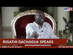 LIVE: RIGATHI GACHAGUA ADDRESSING THE NATION #SCTNEWS