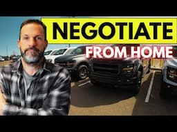 Negotiate NEW Car Price Over EMAIL. SAVE TIME & Money!