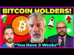 Michael Saylor: "If You Hold Bitcoin... GET READY!" ↑
