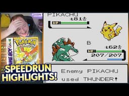 "IT'S LIKE WE NEVER LEFT!" - POKEMON GOLD SPEEDRUN HIGHLIGHTS!
