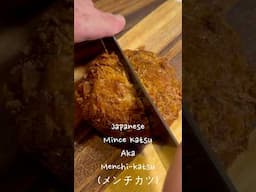 How to make Japanese mince Katsu #shorts #japan