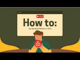 BandLab for Beginners: From Zero to Hero | Live Tutorial | Part 1