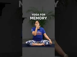 Asanas For Memory | Yoga For Brain | #shorts #YogaForMemory