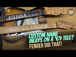 Personalized by Fender: 1969 Telecasters with Factory Neck Inlays! - Ask Zac 234