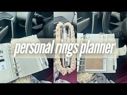 2025 PERSONAL RINGS SET UP & FLIP THROUGH | 8Lotus, Cloth & Paper, Moterm, Sessa Vee, Poi & Hun, etc