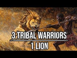 3 Men vs. 1 Lion — D&D Combat + Real World Analysis