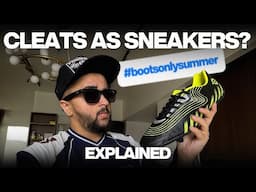 Cleats as Sneakers? The #bootsonlysummer trend EXPLAINED !!!