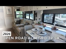 2026 Open Road Allegro 32 SA Walkthrough