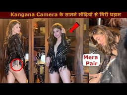 KANGNA SHARMA LOOKING SO PRETTY IN BLACK DRESS