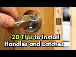 DIY Door Handle & Latch Installation Made Ridiculously Easy