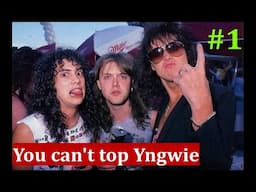 When Kirk Hammett wanted to be Yngwie