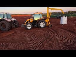 NIVELADORA NO PLANTIO DA MANDIOCA || T300 VALTRA