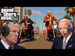 US Presidents RETURN for EPIC GTA V Adventures!! @Sizzle-AI #studytips