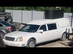 The Last Ride... A Hearse gets Crushed