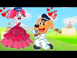 The Happy Day Of Labrador and Papillon | Labrador Paper Animation