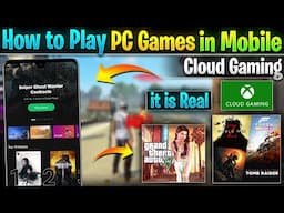 How to Play PC Games in Mobile | Best Cloud Gaming apps in 2025 for Android
