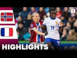 Norway vs France | Highlights | UEFA Women's Nations League 04-08-2025
