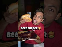 Making Beef Burger 🍔😋| foodypkworld #trending #shorts