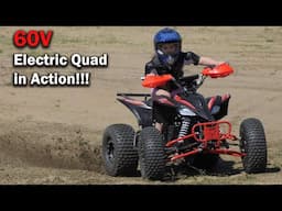 Jak to jeździ?? JEST MOC!! Elektryczny Quad -60V- 1500W Replay Deluxe od Nitro Motors