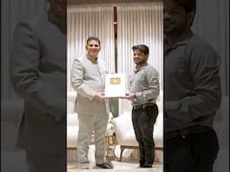 Pyare Khan Sahab(Cabinet Minister Status)Congratulated Sibtain Raza for Yt Golden Play Button Nagpur