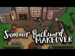 Summer Backyard Makeover | Welcome To Bloxburg |