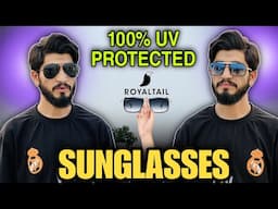 ROYALTAIL Best Sunglasses For Men & Women | 100% UV Protected Sunglasses | Unisex Square Sunglasses