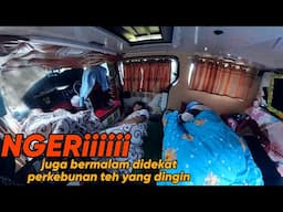 2 MALAM NGINAP DIMOBIL DEKAT KEBUN TEH YANG DINGIIIINNN