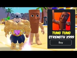 Unlocking The Last TUNG TUNG Trainer To Beat Gym Star Simulator as a NOOB!