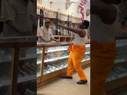 Escaped Prisoner Goes Gun Shopping