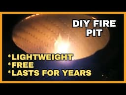 Upcycle Old Washer Into DIY Fire Pit   for Free!