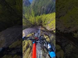 Free Falling Down A Monster RockSlab 🫣 #mtb #fyp #fypシ゚viral