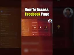 How To Access Facebook Page