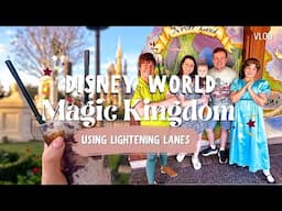 WALT DISNEY WORLD VLOG | Babies FIRST trip to MAGIC KINGDOM | Were lightening lanes worth it!?