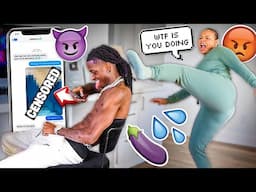 SENDING OTHER GIRLS PICS OF MY TOOL PRANK ON GIRLFRIEND!!! **ITS OVER💔**