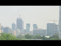 Toronto LIVE: Exploring The Smoke-Filled City On Friday Evening (Worst Air Quality On Earth?)
