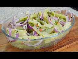 SALADA DE CHUCHU - Refrescante, leve e muito saborosa
