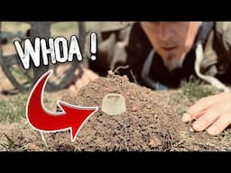 Exactly What I Wanted! - Metal Detecting an Empty Pasture That Once Was an 1800's Railroad Stop!