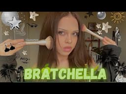 ATTEMPTING CHARLI XCX MAKEUP 4 COACHELLA ! 🪩💚