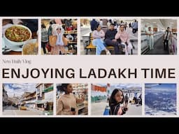 VLOG || Day 04 of vacation 🙂 || Leh Ladakh first day experience😊|| Beautiful himalayan mountains 🏔️