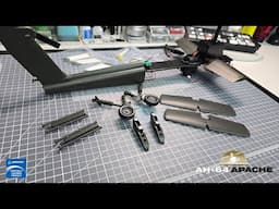 Build the 1:24 AH-64 Apache Longbow Attack Helicopter - Pack 6 - Stages 40-47