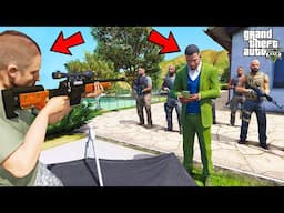 Franklin Prime Minister Planning To Trap Army In GTA 5 | SHINCHAN and CHOP