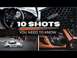 Only Experts Know These 10 Car Photography Shots