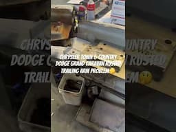 Dodge Grand Caravan Rusted, Trailing Arm problem…. Solved. ￼