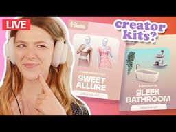 modders made 2 official sims kits? | sleek bathroom and sweet alure kits