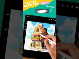 Draw in 3D with me #artwithflo #procreatetutorial