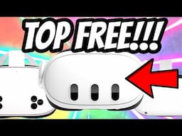 BIGGEST TOTALLY FREE Games on Oculus Quest 2 & Meta Quest 3 3S